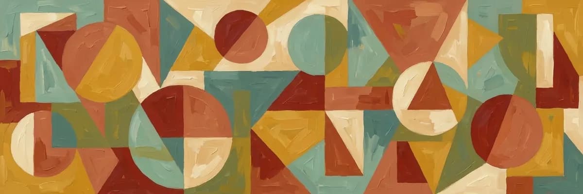 Educação brasileira — pintura cubista